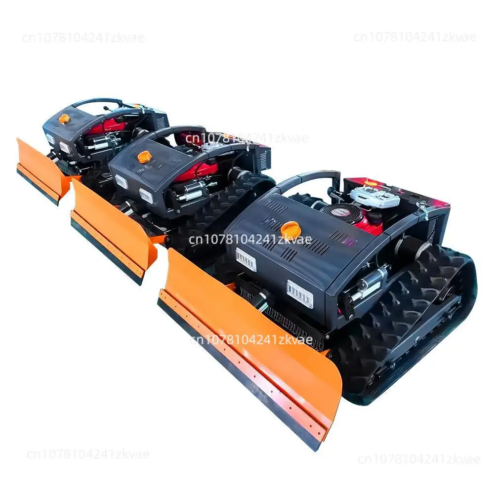 Crawler Remote Control Robot Lawn Mower Remote Control Slope Mower Self Propelled Gasoline Lawn Mowers