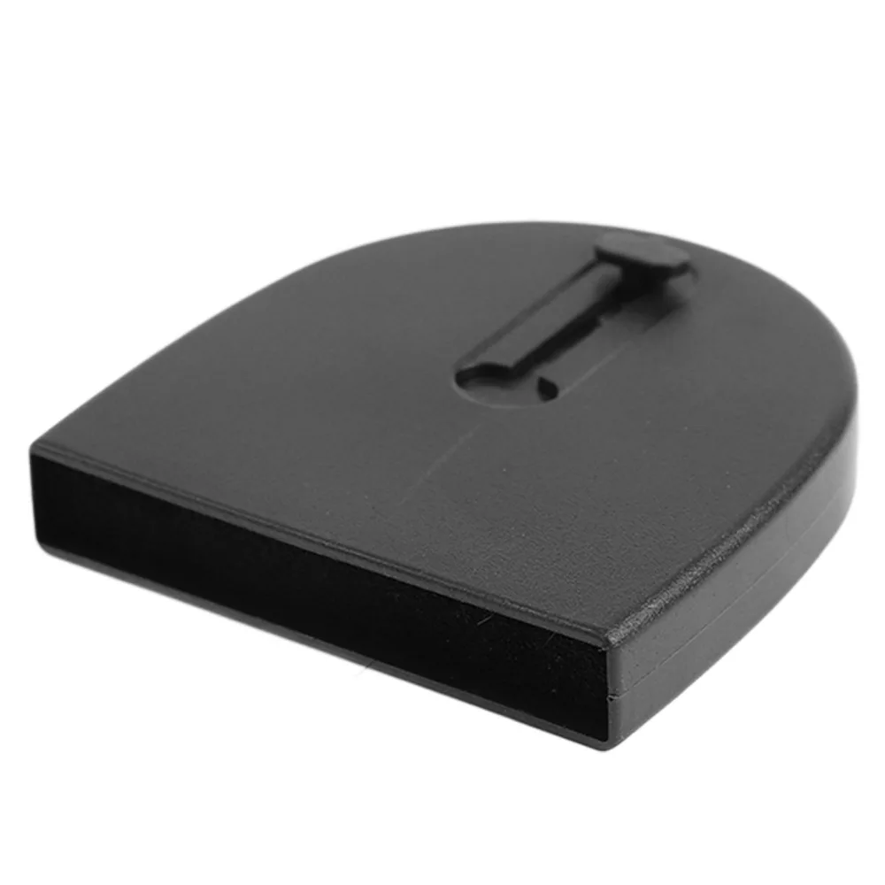 Semi Circular Record Cleaning Brush 5.5x5.4x1cm(2.17x2.13x0.39in) Black Anti Static Dust Removal Brush Retractable Design
