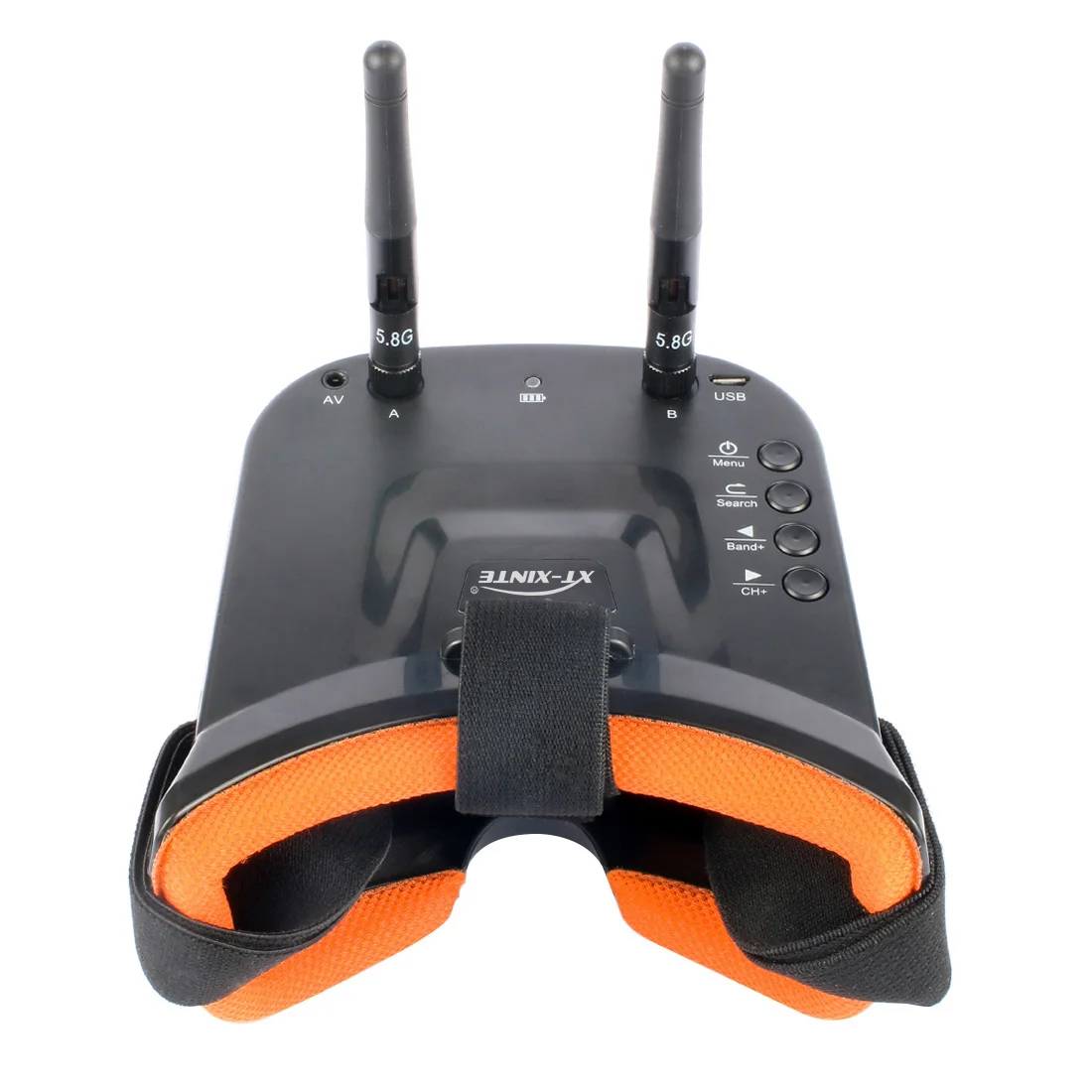 نظارات FPV صغيرة مع هوائي مزدوج ، 3 بوصة ، شاشة من من من من من من من من من نوع x ، وشاشة من من من من نوع G ، 40ch ، مدمجة من نوع V ، وبطارية من نوع mAh ، لطائرة هليكوبتر بجهاز تحكم عن بعد ، طائرة هليكوبتر