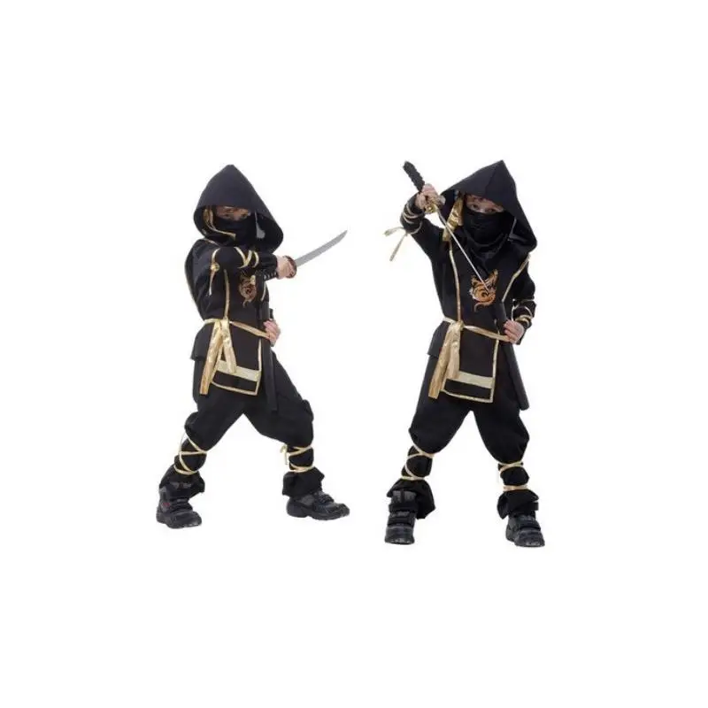 

Halloween Luxury Martial Arts Ninja Costume Children's Anime Role-playing Clothes Stage Performance Traditional Chinese Ethni...