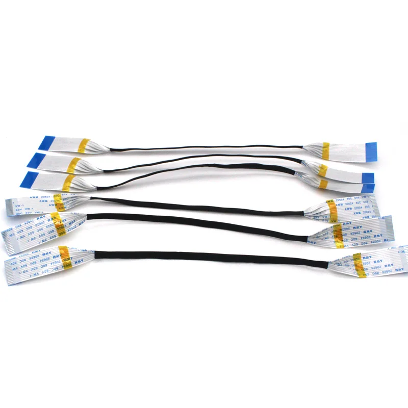0.5mm Pitch 22-40Pin FPC/FFC Flexible Flat Cable A/B Type AWM 20624 High Temperature Resistant