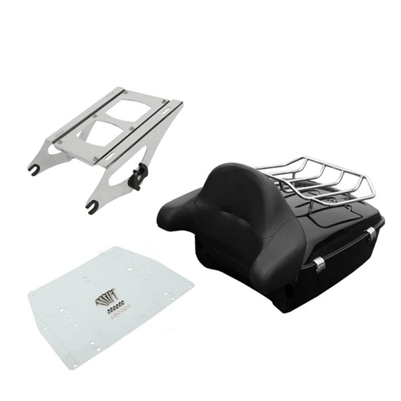 

It Is Applicable to the Refitting of Glide Road King's Trunk + Mounting Bracket Trunk of Harley Locomotive