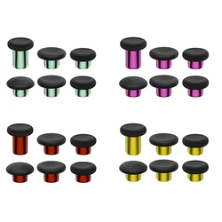 Thumb Joystick Caps 6-in-1 Accessory Limited Edition for Xbox One Elite Series 2 Controller 6 Interchangeable Joysticks