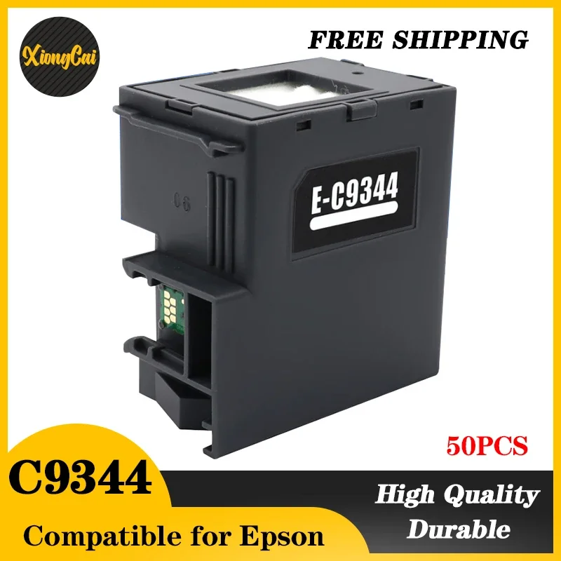 50PCS NEW Compatible Waste Ink Tank C9344 for Epson C9344 Maintenance Box XP-3100 XP-410 XP-4101 XP-2100 Ink Cartridge