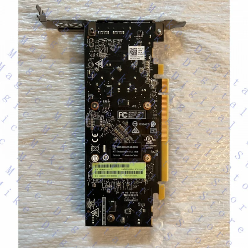 UU  FOR Dell AMD Radeon Pro WX 2100 2GB GDDR5 PCI-E 2 mDP 1 DP Full Height GPU 0CDMJ9