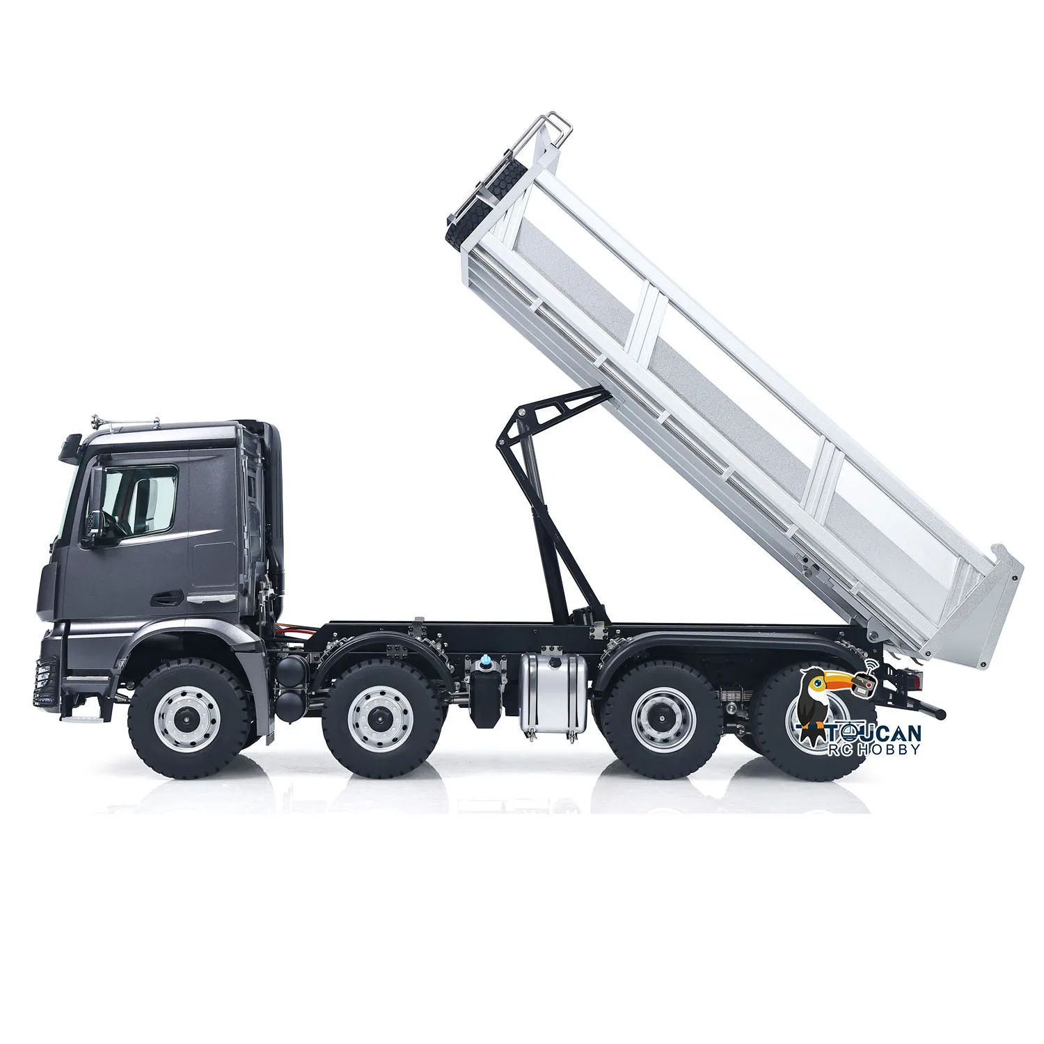 

US Stock RTR Kabolite 5703 8*8 1/14 RC Dump Truck Electric Lifting Radio Control Vehicle Dumper Tipper Car Light Sound Model