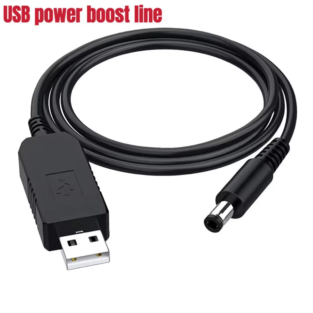 

USB power boost line DC 5V to DC 9V / 12V Step UP Module USB Converter Adapter Cable 2.1x5.5mm Plug USB Cable Boost Converter