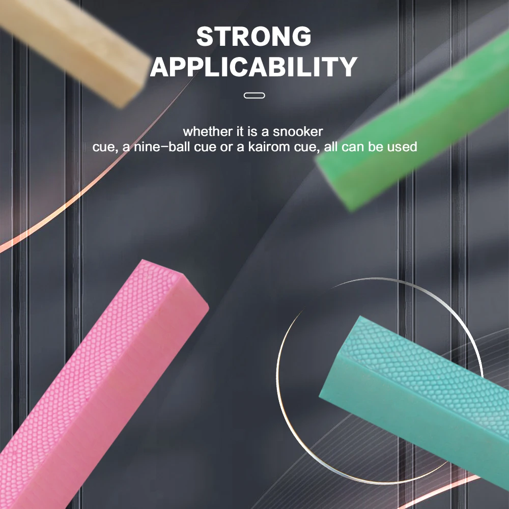 Juma Dragon virola arcobaleno, puntale da biliardo, puntale fai da te professionale e durevole per biliardo Snookercues