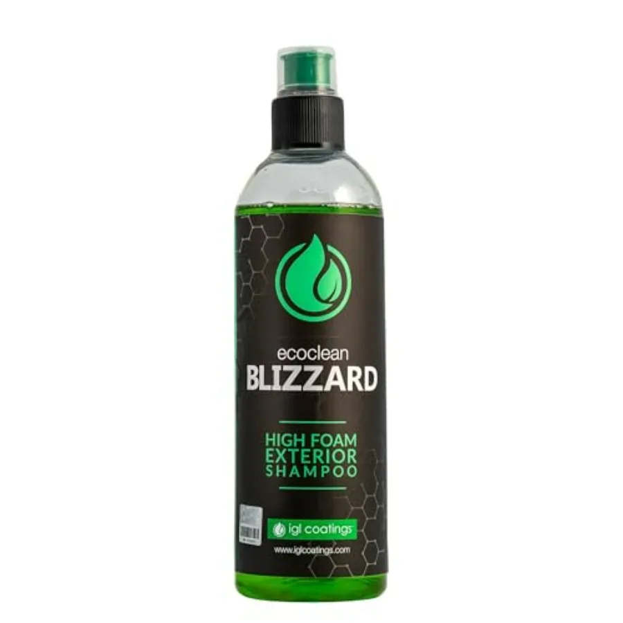 

IGL Ecoclean Blizzard Высокопенящийся автошампунь 500 мл для пенной пушки и ведра, экологичная формула, глубокая очистка, без сульфатов