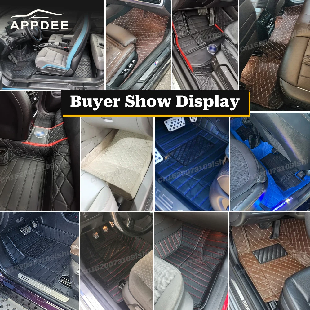 For BYD SEAL EV/DM-i  2022-2025 2024 23 Custom Car Floor Mat Automobile Carpet Interior Details Accessories Protective Pad Parts