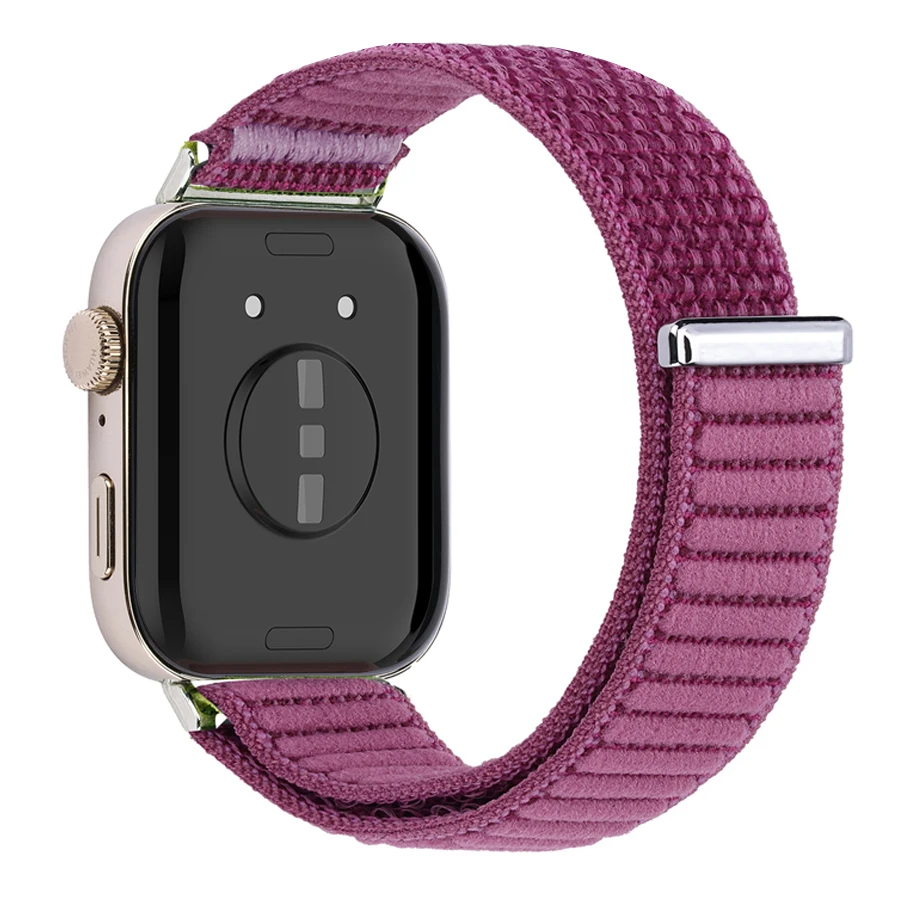 Nylon Loopband voor Huawei Watch Fit 3/4/4.5 Pro Gevlochten Ademend Bandje voor Huawei Watch Fit 3 4 5 Pro Bandje Metalen Connector