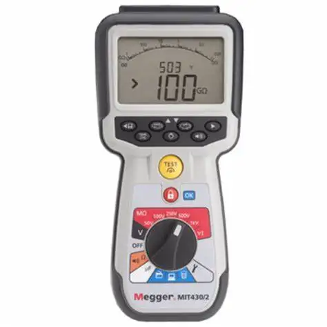 

Good Price MIT400/2 Insulation resistance tester 250V 500V 1000V