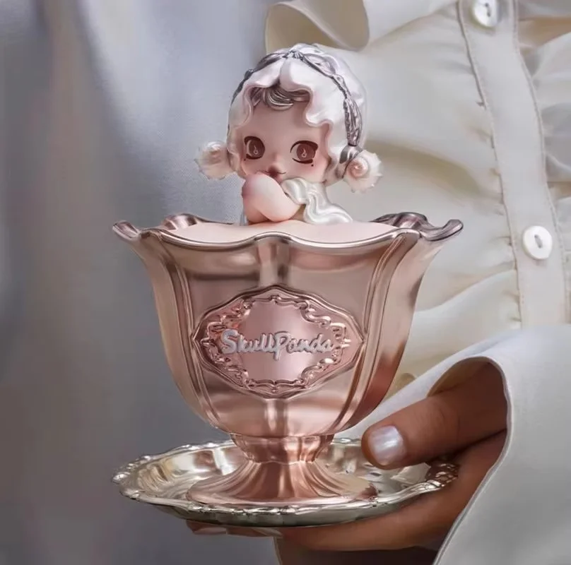 حقيقية البوب مارت جديد Skullpanda عيد يبدأ سلسلة شمعة معطرة صندوق أعمى غرفة الديكور هدايا عيد الميلاد المميزة #3