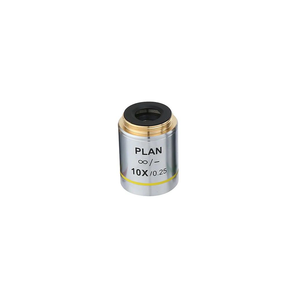 Microscope Objective Lens Laboratory Replacements 195 Achromatic 20.2mm Accessories Biological Microscope Parts
