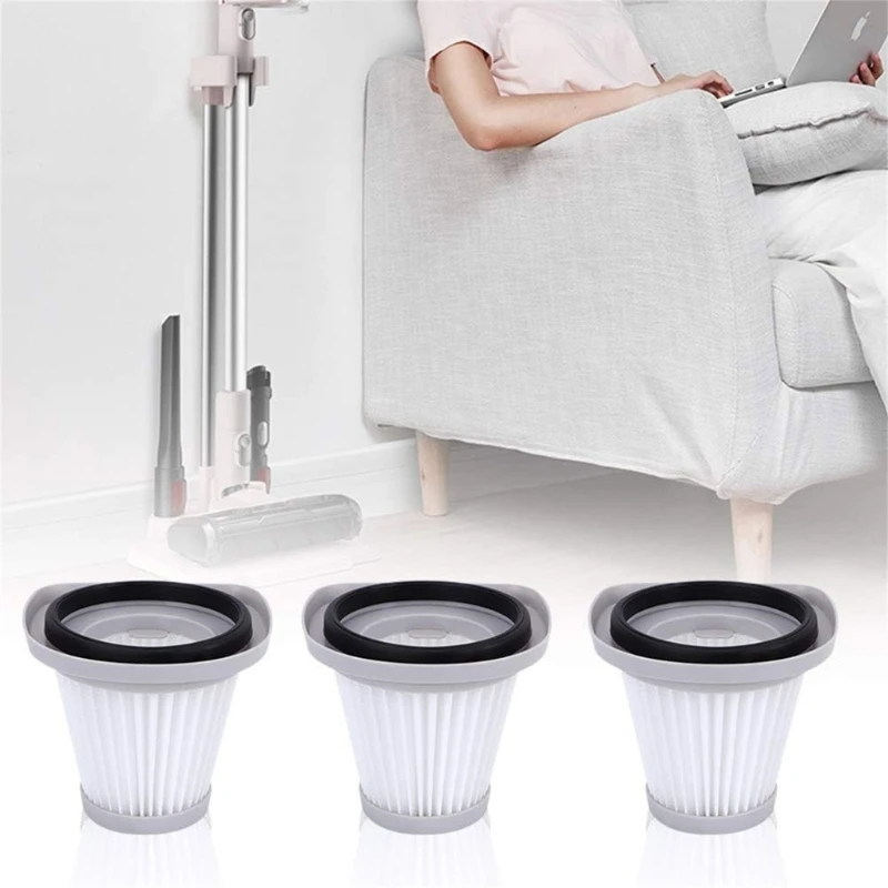 Paquete 5 filtros aspiradora filtro lavable filtro vacío para SC861 SC861A Dropshipping