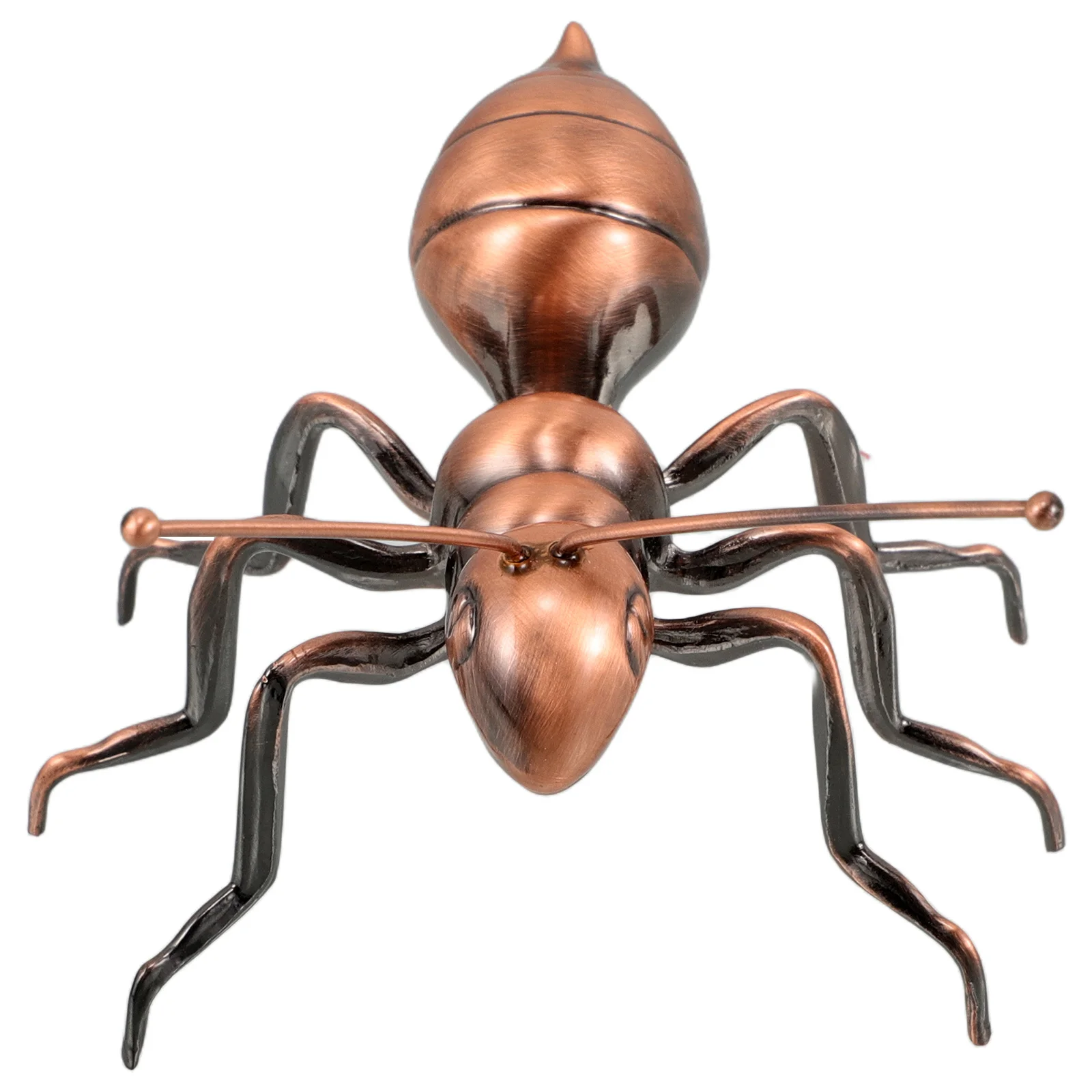 

Metal Ant Ornament Vintage Decorative Sculpture Cute Miniature Art for Shelves Garden Desktop Home Decor Present