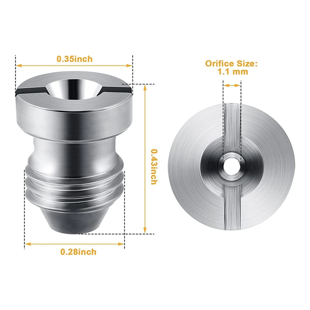 Imagem -02 - Gerador de Espuma para Lavar Canhão Automotivo Lança de Espuma Orifício Bocal Filtro de Malha Car Wash Supplies 0.9 mm a 1.4 mm