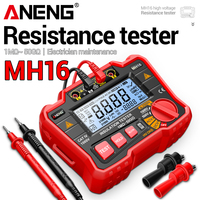 ANENG MH16 Megohmmeter Resistance Tester Meters 2500V Insulation High Precision AC/DC Voltage Ohm Tester Display Resistor Tester