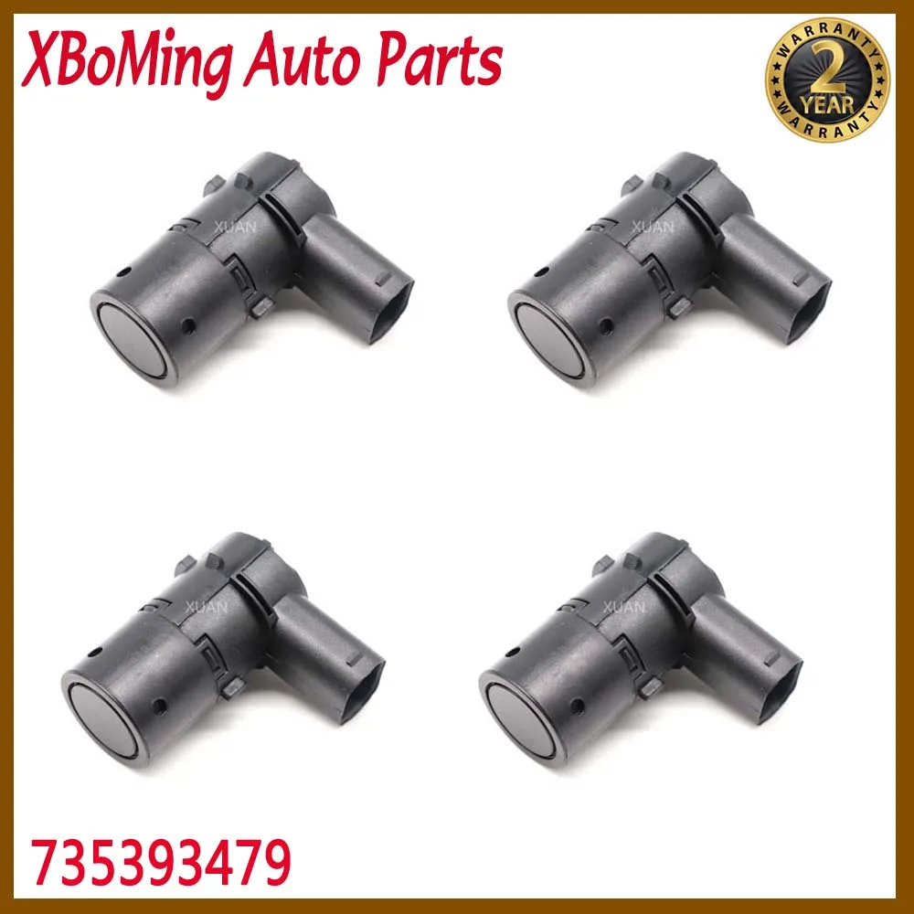 

4PCS 735393479 Car PDC Assist Backup Reverse Parking Sensor For Alfa Romeo 147 156 159 166 GT Brear Spider 735429755 735388363