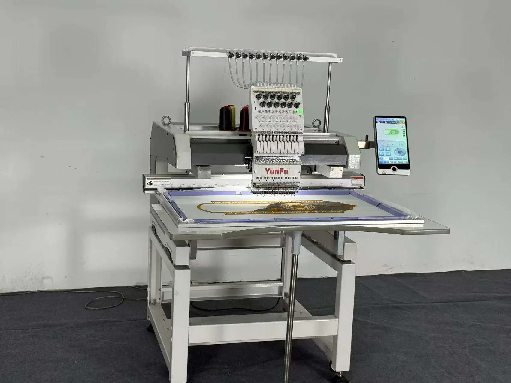 Single Head Computerized Embroidery Machine Big Area 500 800 With Hats/Clothes Nigeria