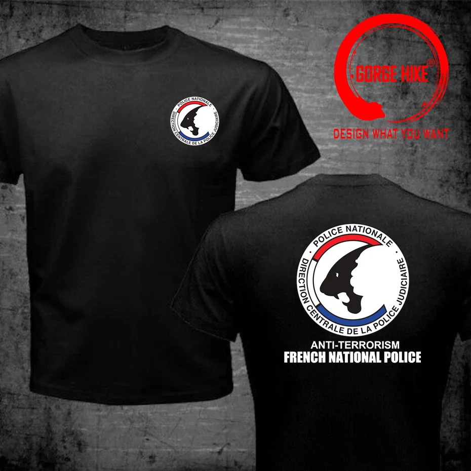 New France Special Elite Forces Unit GIGN Raid K-9 Canine Dog Men T Shirt Casual Cotton O-Neck French Style T-Shirt Man Tops Tee