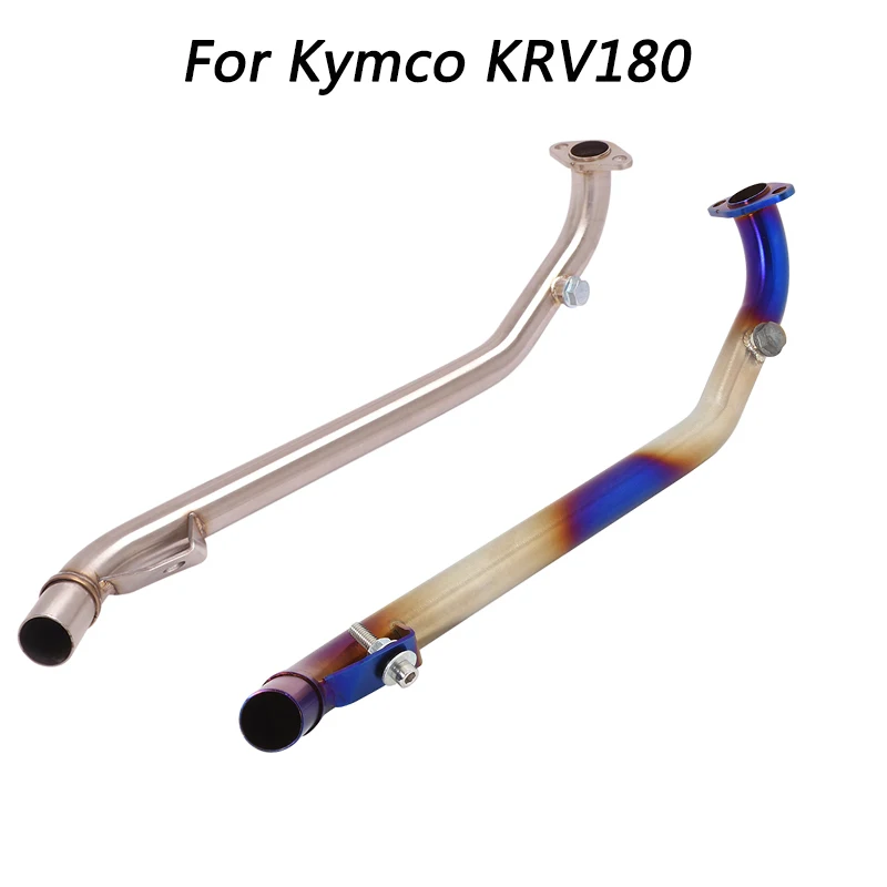 

Escape Motorcycle Front Connect Tube Head Link Pipe Stainless Steel Exhaust System For Kymco KRV180 All Years