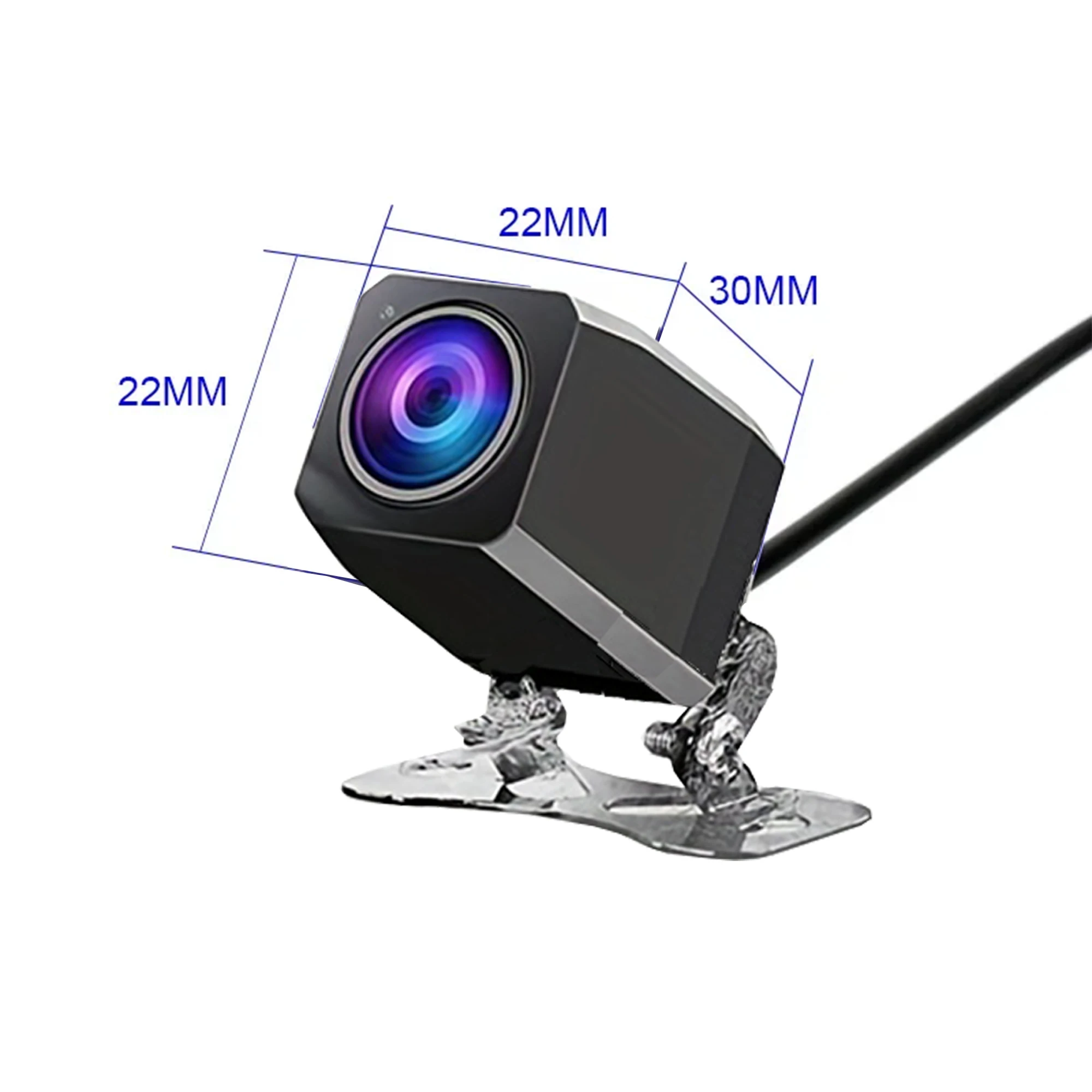 1080 P AHD Araç Dikiz Kamera 4 pin ile Araba DVR Araba Ayna Dashcam Su Geçirmez 2.5mm Jack Arka Kamera Kamera Evrensel Yok