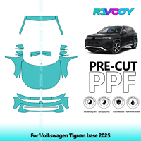 Car Front Kit Clear Bra Precut PPF Paint Protection Film For Volkswagen Tiguan base 2025