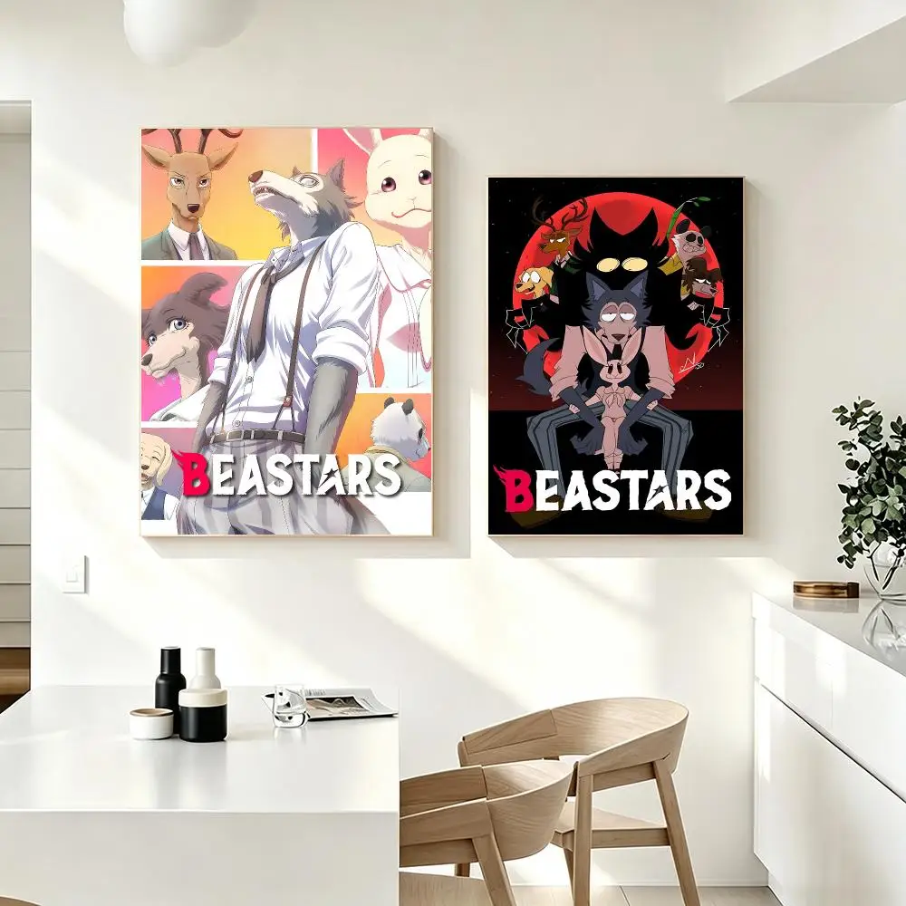 Anime BEASTARS Poster Poster HD Printing Fresh Elegant Style Wall Art Home Decor For Living Room Bedroom Gift