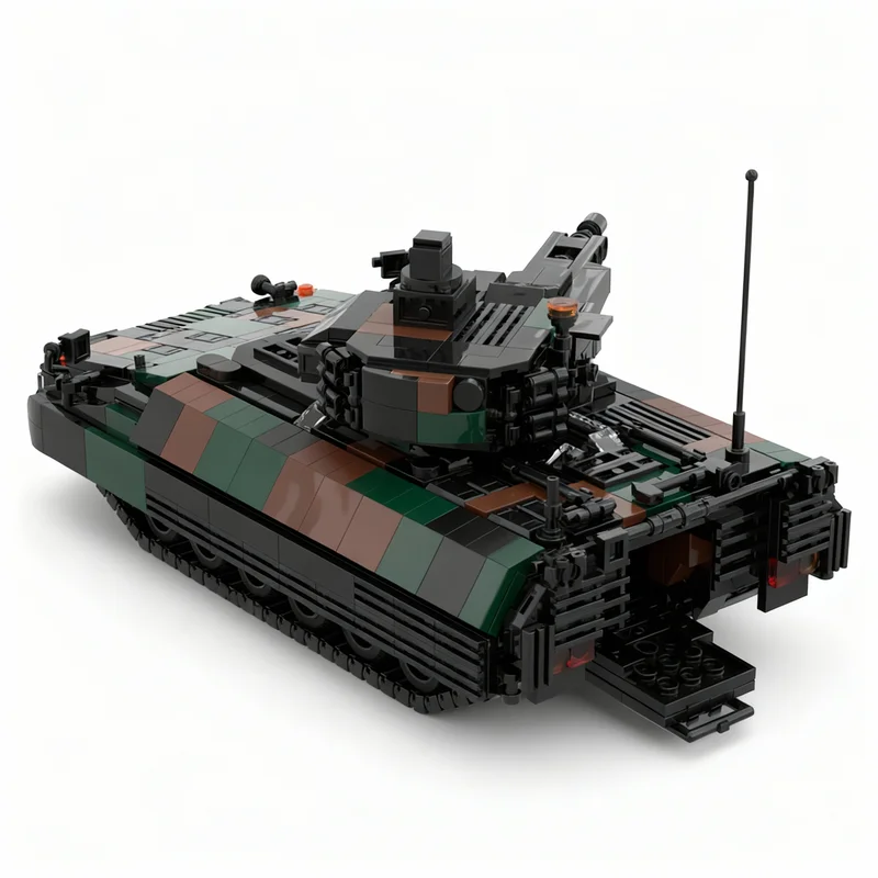 1070pcs MOC Pumaes IFV - MOD2 VJTF Version Model Building Blocks Christmas Gift Construction 3D Art Assemble Creative Birthday