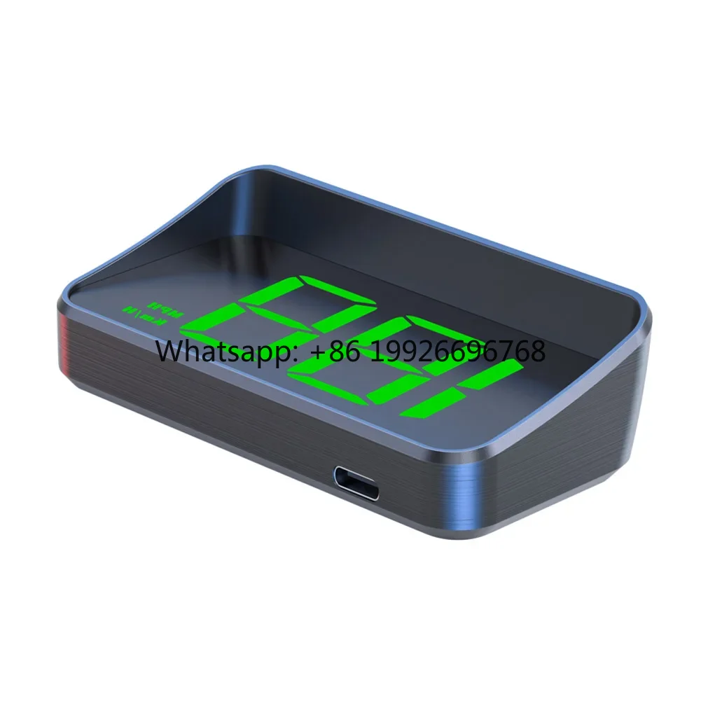 

Универсальный GPS-дисплей M2 HUD для автомобиля: цифровой спидометр с крупным шрифтом (км/ч, мили/ч) для всех автомобилей