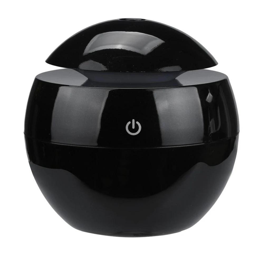 

Portable Air Humidifier Ultrasonic USB Aroma Diffuser LED Night Light Electric Essential Oil Diffuser Aromatherapy Black,HOT