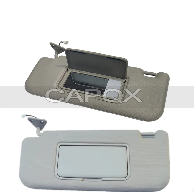 Sun Visor For JAC Heyue Sedan J4 J5 J6 Side Shade Sunvisor With Mirror Sunshade Cover Shade Sun Visor