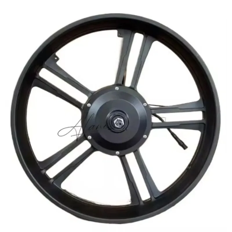 48V 750W 9pin 20 inch Hub Motor with Hall Sensor for Snowmobile/ATV/UTV Conversion Kit, Compatible with Waterproof Design