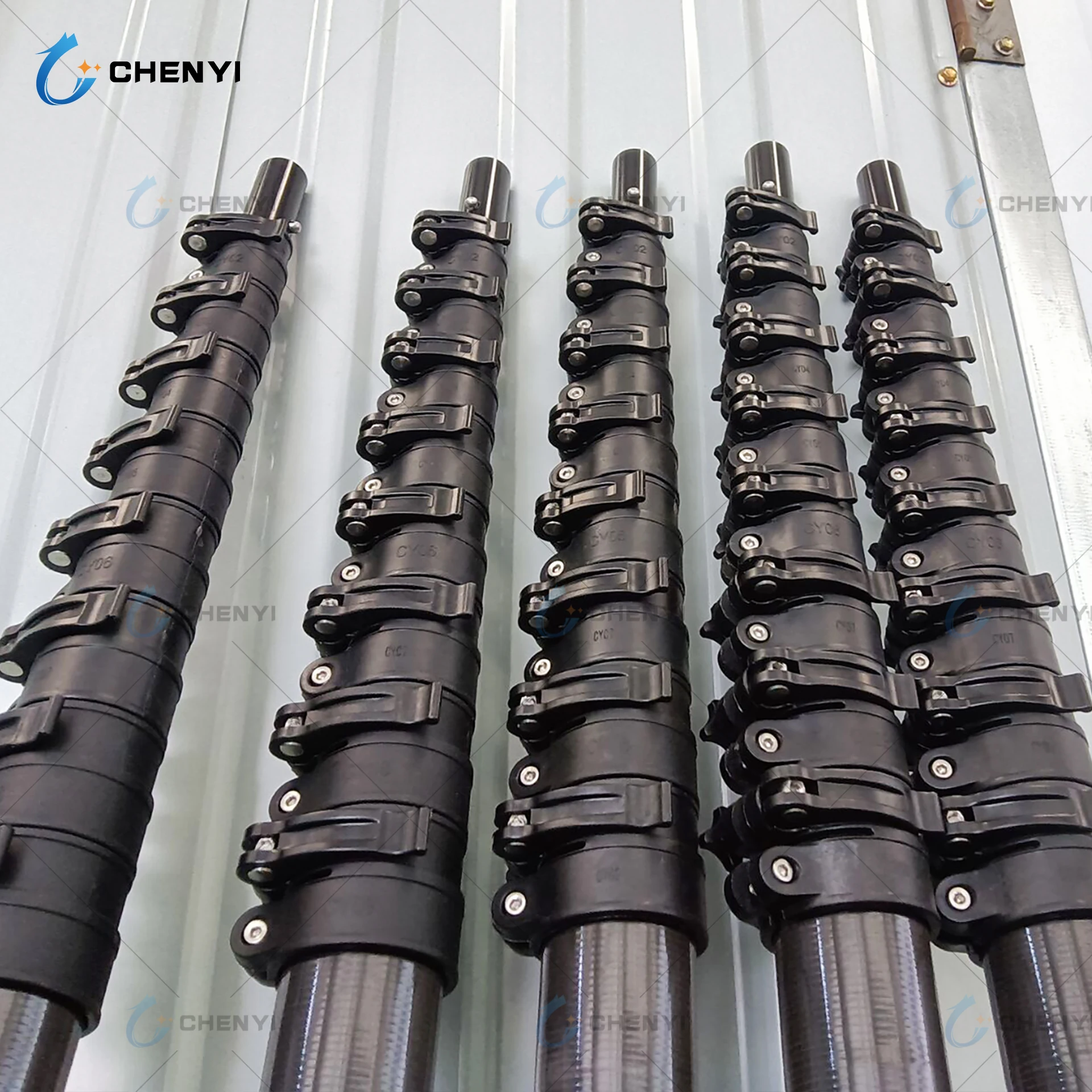 

Custom Light&strong Multi-purpose 13 Meter Carbon Fiber Telescopic Pole