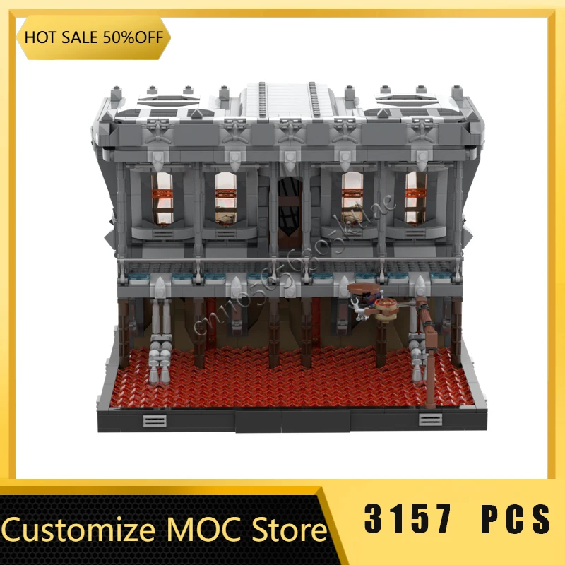 

3157 PCS War Series Separatist War Room On Mustafar Technology MOC Building Block Model Children Assembly Puzzle Festival Gifts