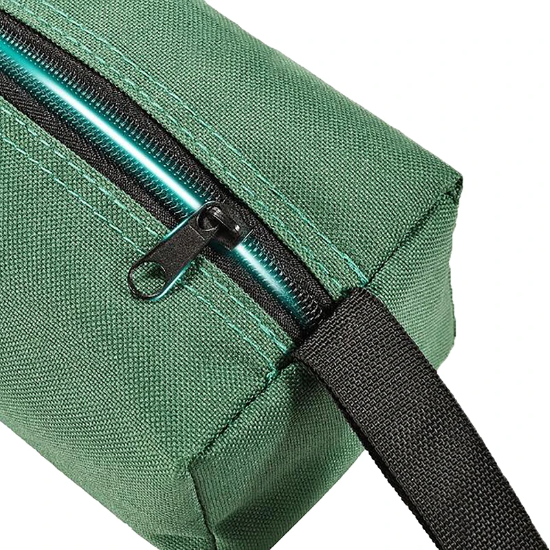 Bolsa de herramientas de mano, organizador de caja de instrumentos de lona impermeable, tornillos pequeños, clavos, broca de Metal, piezas de herramientas