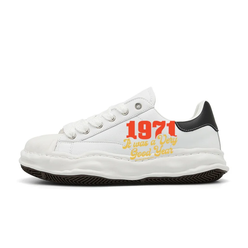 

1971 It Was A Very Good YearVintage Fashion Street Sneakers，The design is retro, stylish, comfortable, and versatile，Suitable fo