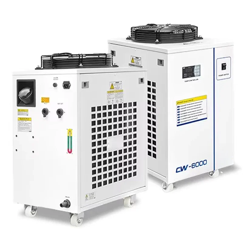 المبرد الصناعي CW-6000AI/CW-6000AN 12L المبرد 50/60 هرتز لنظام تبريد المياه الآلة 220 فولت