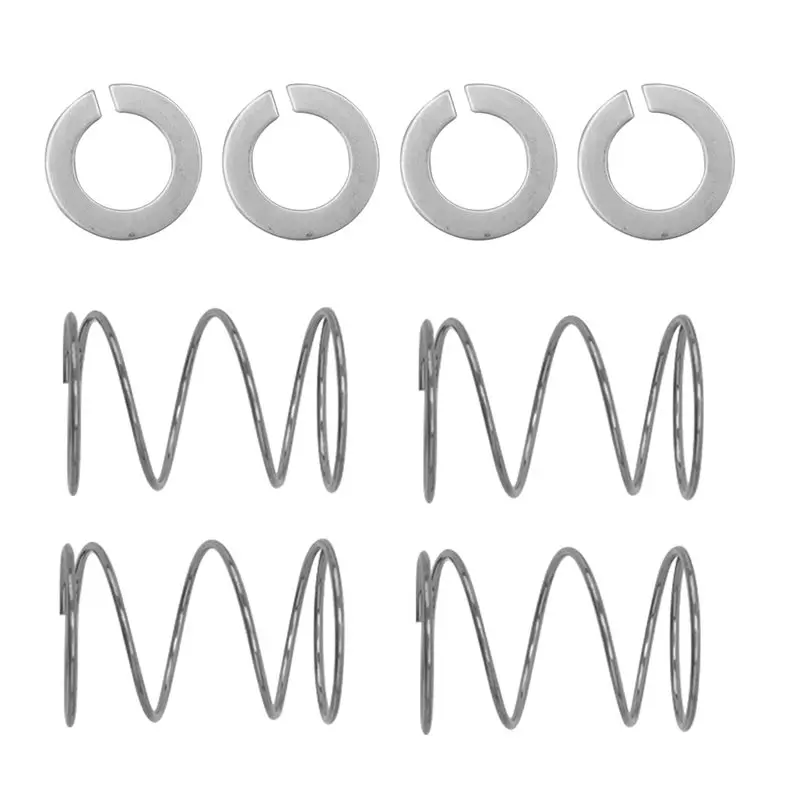 YANA35R 4 PCS Spring And Washer Silver Stainless Steel For Kitchenaid Mixer 3.5 Quarts To 7 Quarts Protect And Extend The Life