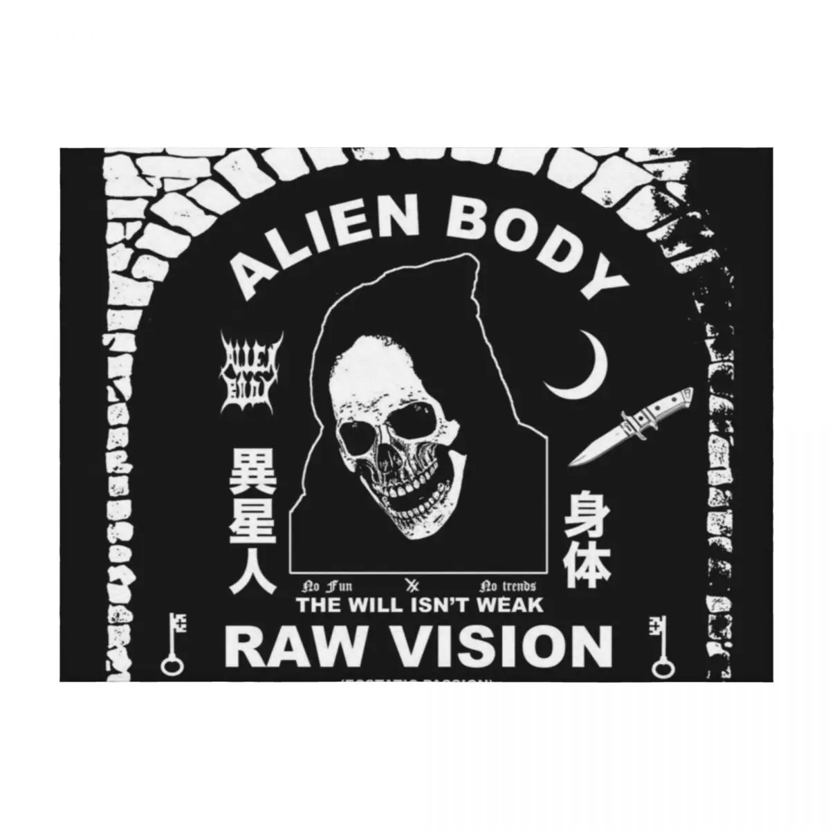

Raw Vision Throw Blanket Thermal Flannels Travel Blankets