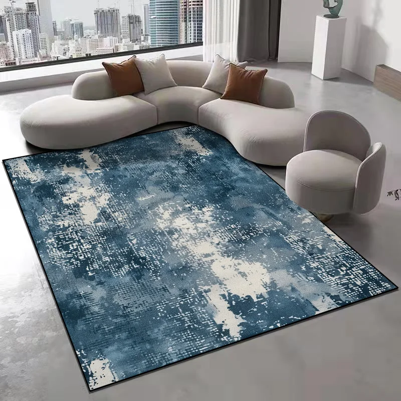 Abstract Style Modern Carpet for Living Room Washable Bedroom Decoration Big Size Rugs IG Popular Home Entrance Door Mat Tapete