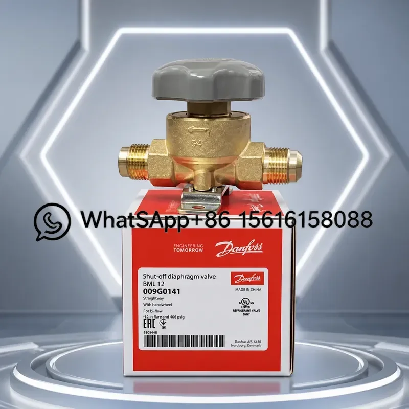 Original Danfoss Hand Valve BML Globe Valve 6 10 12 15mm 009G0101 009G0127 009G0141 009G0168 Heating System Radiator