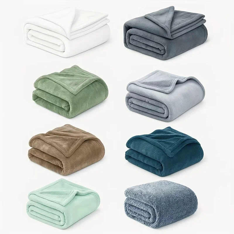 【Clearance Sale】1Long plush blanket，Large double-sized ultra-soft plush blanket，Bohemian-style throw blanket，Nap blanket, sofa b
