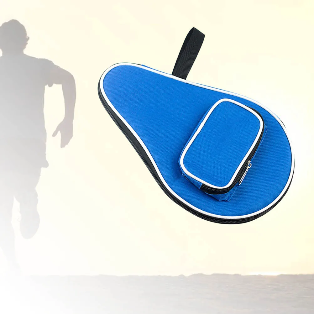 

Table Tennis Racket Cover Durable Oxford Cloth Portable Storage Bag For Balls Protect Racket Simple Style Male Female