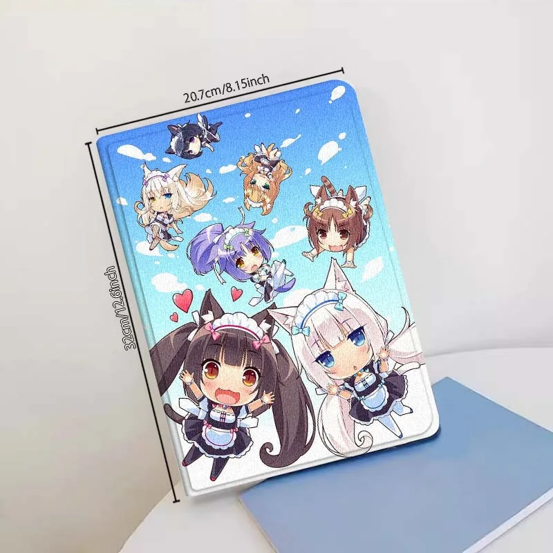 N-Nekoparas الكرتون أنيمي ل Xiaomi Redmi Mi Pad 4 5 6 6s 7 8 SE Pro 2 11 Plus Max 12.4 11 11.2 12.5 8.7 بوصة اللوحي #6