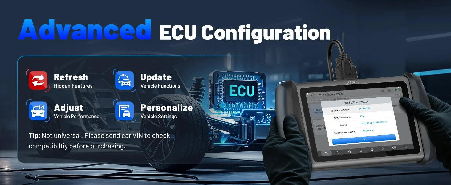 2026 XTOOL IP616 V2.0 OBD2-Scanner, vollständiges System-Diagnosetool, Schlüsselprogrammierer, 34+, Lebenslanges, kostenloses Update zurücksetzen, CAN FD DOIP FCA – Detail 7