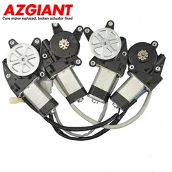 AZGIANT Car Left Right Window Lift Motor DC 12/24V Gear Large Torque  Open Driver Shaft Outer Glass Lift Auto Accessories