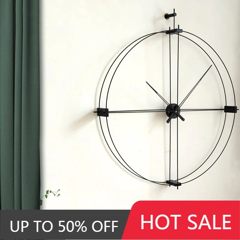 Silent Sweep Wall Clock Modern Minimalist Design Restaurant Kitchen Living Room Bedroom Office Non Ticking Quiet Operation Decor