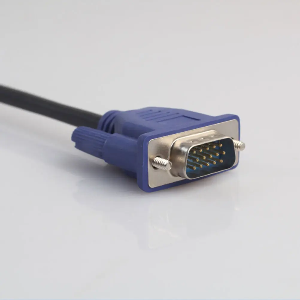 Vga Cable Male to Male High Resolution 1080P Full Hd 1920x1200 Svga Uxga Monitor Projector TV Video Cable with